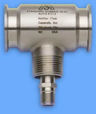 Расходомер промышленный турбинный санитарный HOFFER HO3A 3/4x1/4A Расходомеры